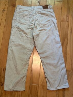 Levis off white Corduroy Pants - Classic Workwear Style